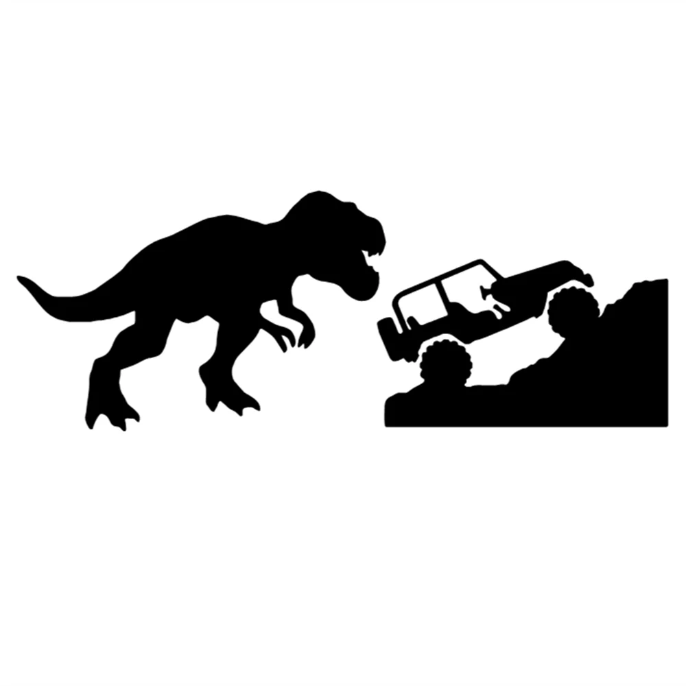 

15X5.5CM T-Rex Dinosaur Vinyl Decal, Prehistoric Animal Car Sticker for SUV Truck Motorcycle, Waterproof Auto Exterior Decor