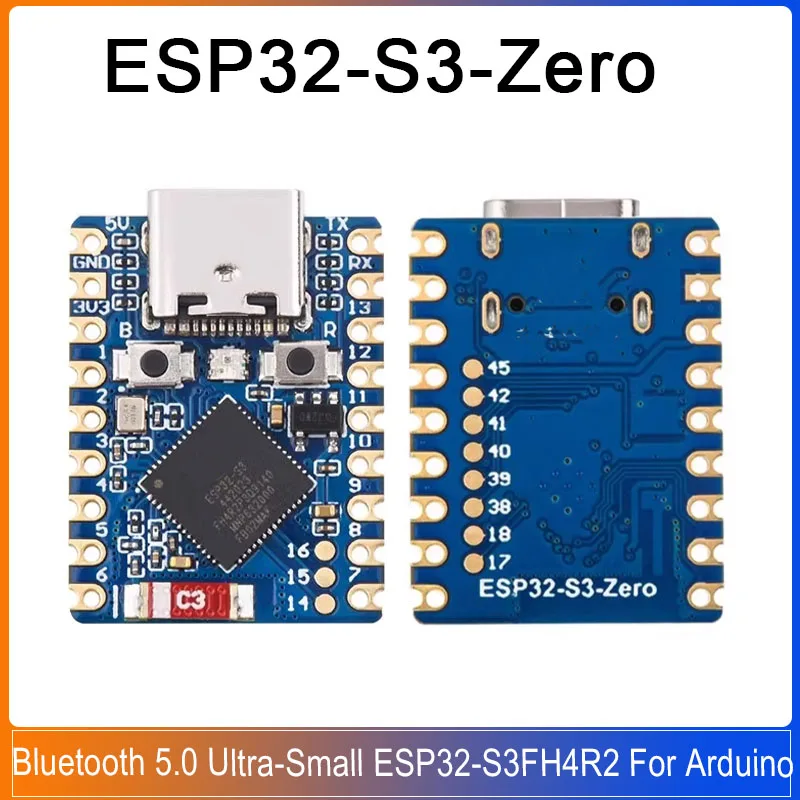 1-20PCS ESP32-S3-Zero Super Mini Development Board ESP32-FH4R2 Wi-Fi Bluetooth Module with 4MB Flash Type-C USB ESP32S3 PICO