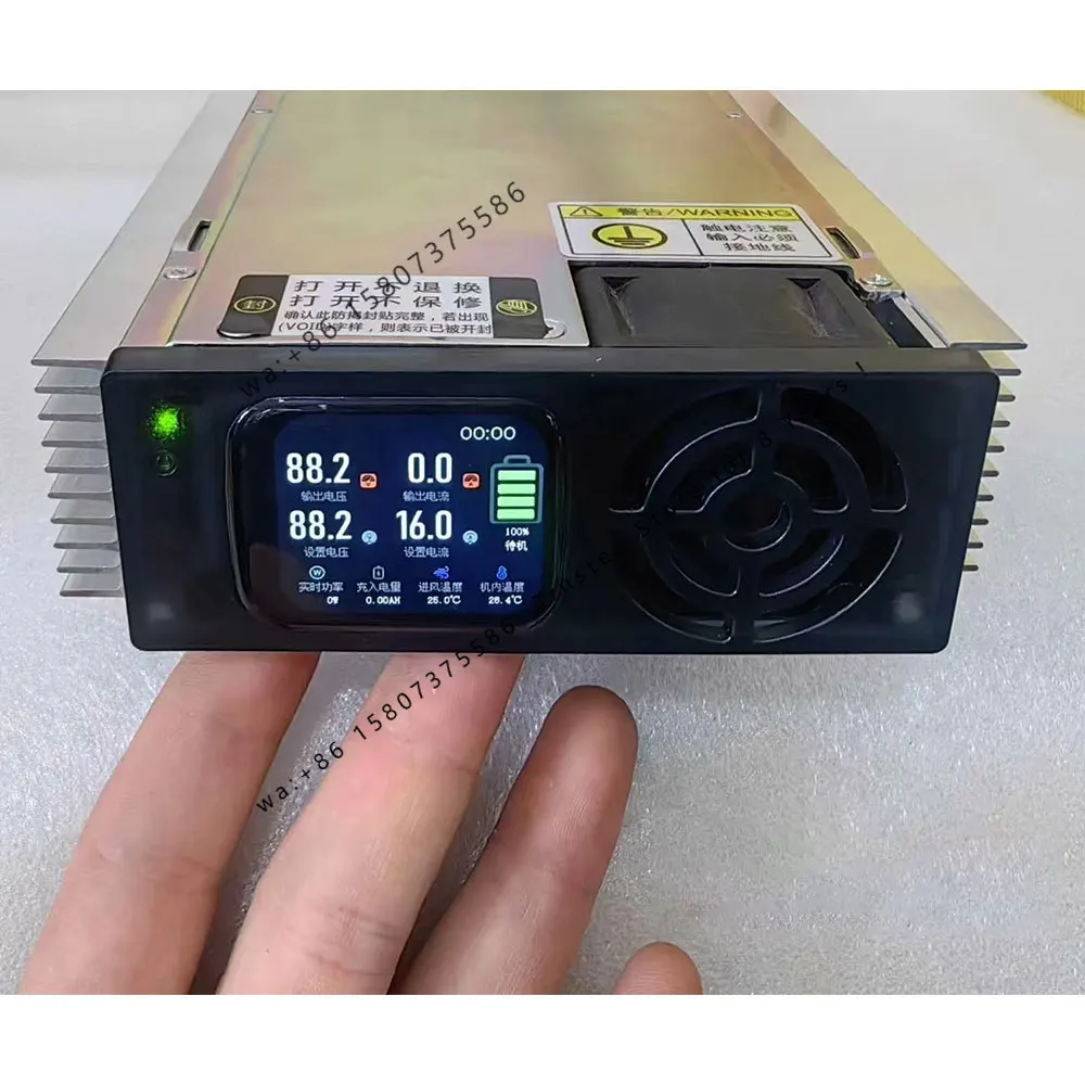 4000W Touchpad Bluetooth Modified Adjustable Charger R4875G1 72-101V 50A Lithium Battery Lead-acid Charger for Escooter for EUC