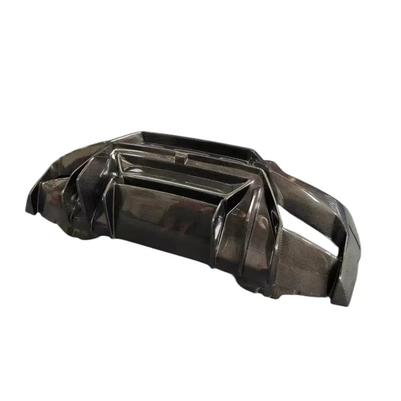 High Quality Vorsteiner Style Rear Diffuser  Huracan 610-4 2014-ON Carbon Fiber Car Rear Bumper Lip Body Kit