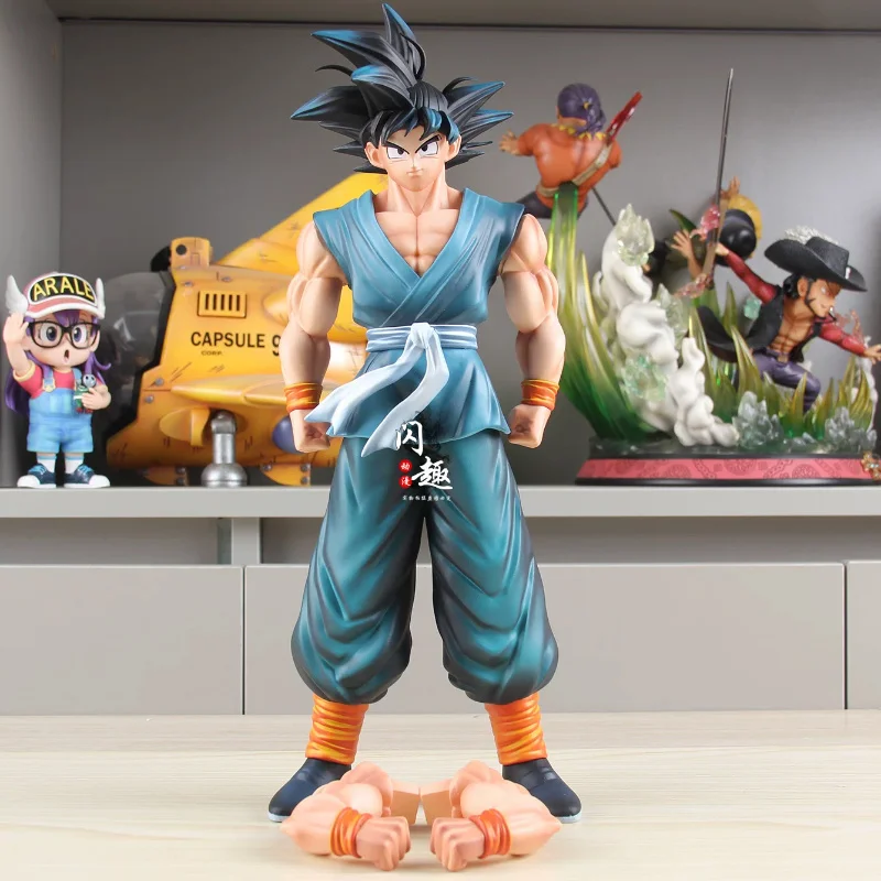 

32cm DBZ SSJ Son Goku Model Anime Dragon Ball Z Action Figure HY Super Saiyan Figurine Collection Doll GK Statue Ornaments Toys