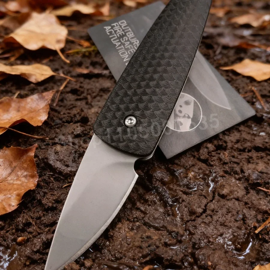 CR 7086 سكين للفرد متعدد الأغراض 8Cr13Mov شفرة ألياف النايلون مقبض مجهزة فتاحة الزجاجات التخييم في الهواء الطلق هدية حمل يومية