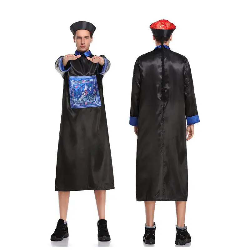 ชุดแสดงวันฮาโลวีนสำหรับผู้หญิง ชุดซอมบี้ ชุดการแสดงแบบดั้งเดิมของจีน ฤดูใบไม้ร่วง 2024 สินค้ามาใหม่