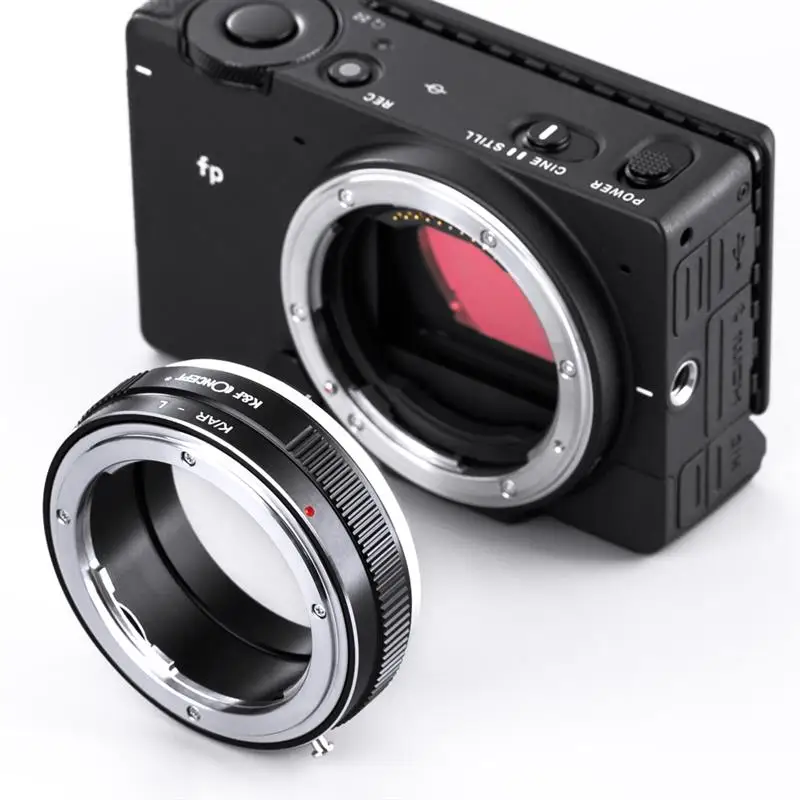 K&F CONCEPT K/AR-L K/AR Lens to L Mount Adapter Ring for Konica AR Mount to Sigma Leica Panasonic L mount Camera