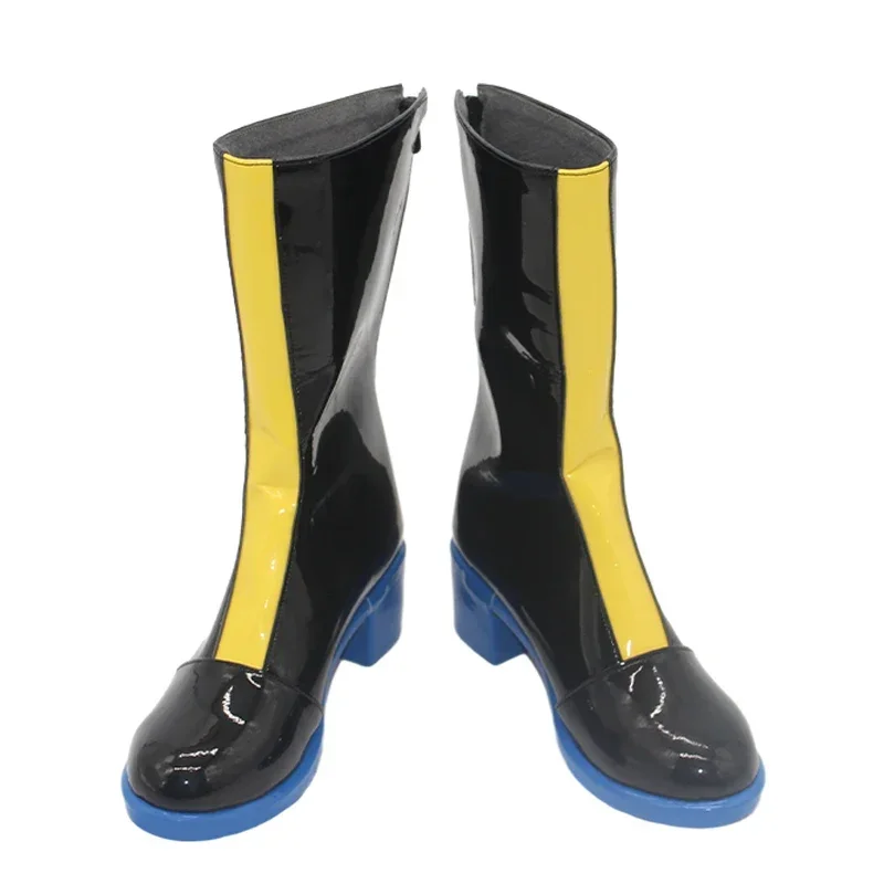 Kaitoo Cosplay Schuhe Spiel PJSK Cosplay Requisiten Halloween Karneval Stiefel PU Leder Schuhe Anime Zubehör Nach Maß