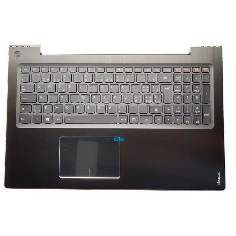 

New Shell C Cover Upper Case Palmrest with US EU Backlit Keyboard Touchpad for Lenovo Ideapad U530 Touch Laptop