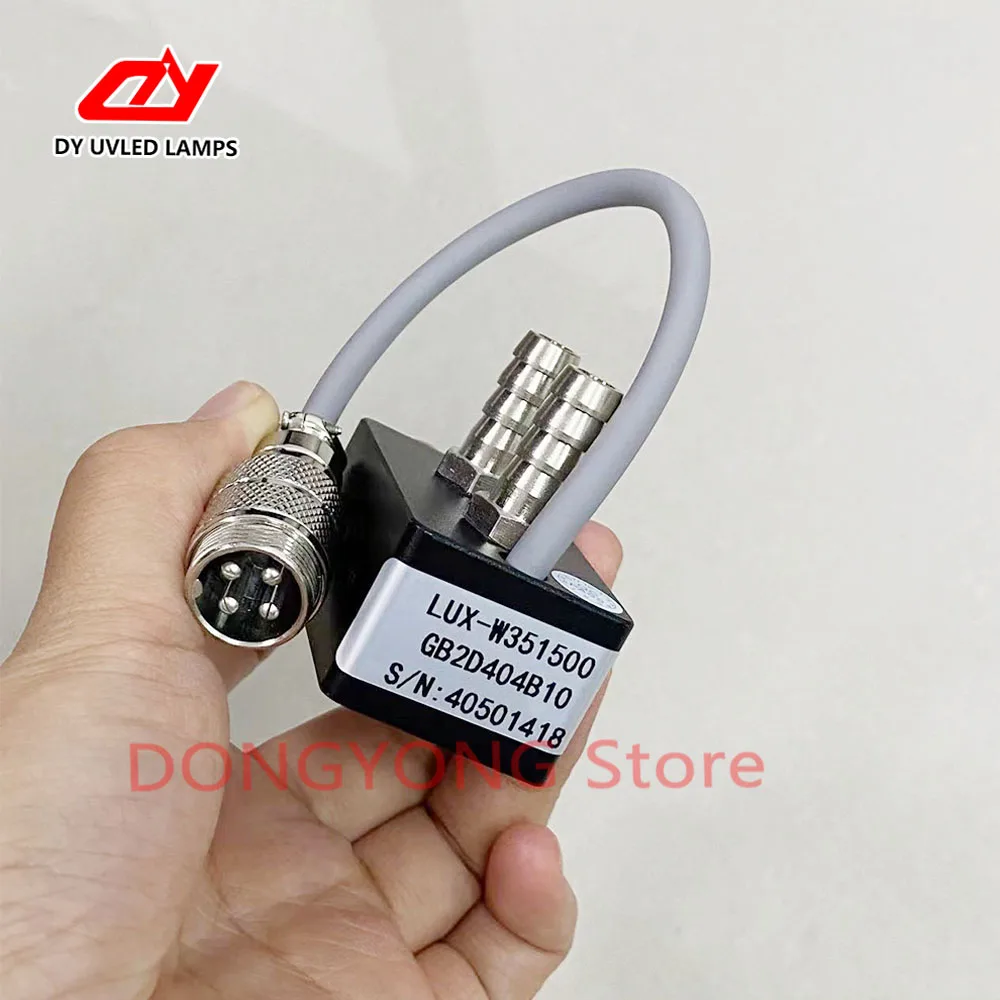 Water cooling System UV LED Lamp UV Ink Curing light 35*15mm for Epoxy Resin Glue adhesion Dry Light