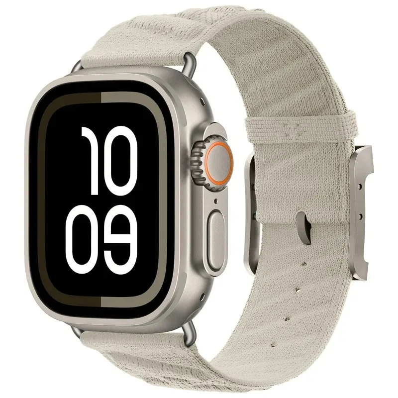 Pulseira trançada de náilon para apple watch série 10 ultra 2 49mm 46mm 42mm 9 8 7 pulseira esportiva iwatch 6 5 4 se 3 44mm 40mm 45mm 41mm