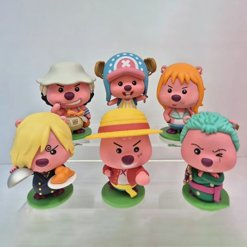 

Zanmang Loopy And One Piece Series Blind Box Kawaii Trendy Action Figures Surprise Desktop Collectible Toys Mystery Model Gifts