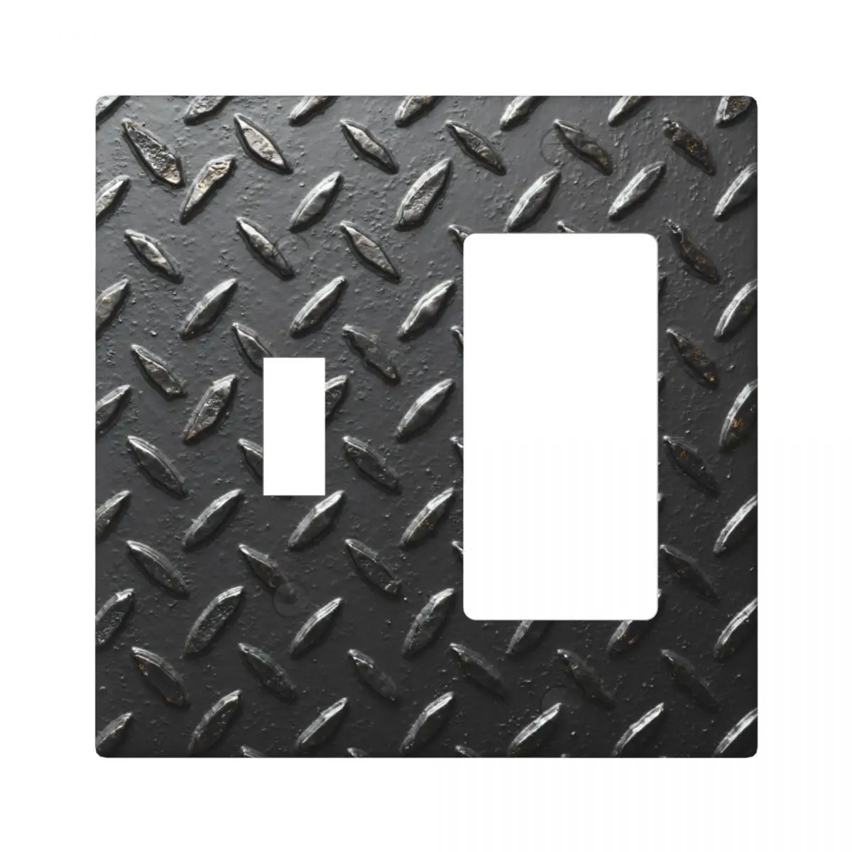 

Настенная панель, декоративная пластина выключателя света, крышки тумблера освещения для стены, выходная пластина, ночник, 2 Gang Rocker