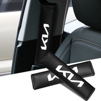 Car Seat Belt Cover Shoulder Cushion Protector Safety Belts Shoulder Pads For Kia Rio 3 4 K2 K3 X-Line Accessories shoulder pad