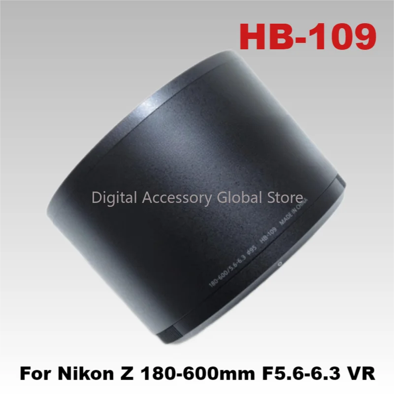 New Original Front Hood HB-109 Parts For Nikon NIKKOR Z 180-600mm F5.6-6.3 VR (95mm) Camera Lens