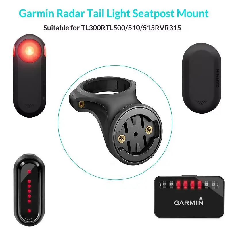 Bike Tail Light Seatpost Bracket Holder Bicycle Seat Clamp Mount For Rearview RVR315 RTL510 515 500