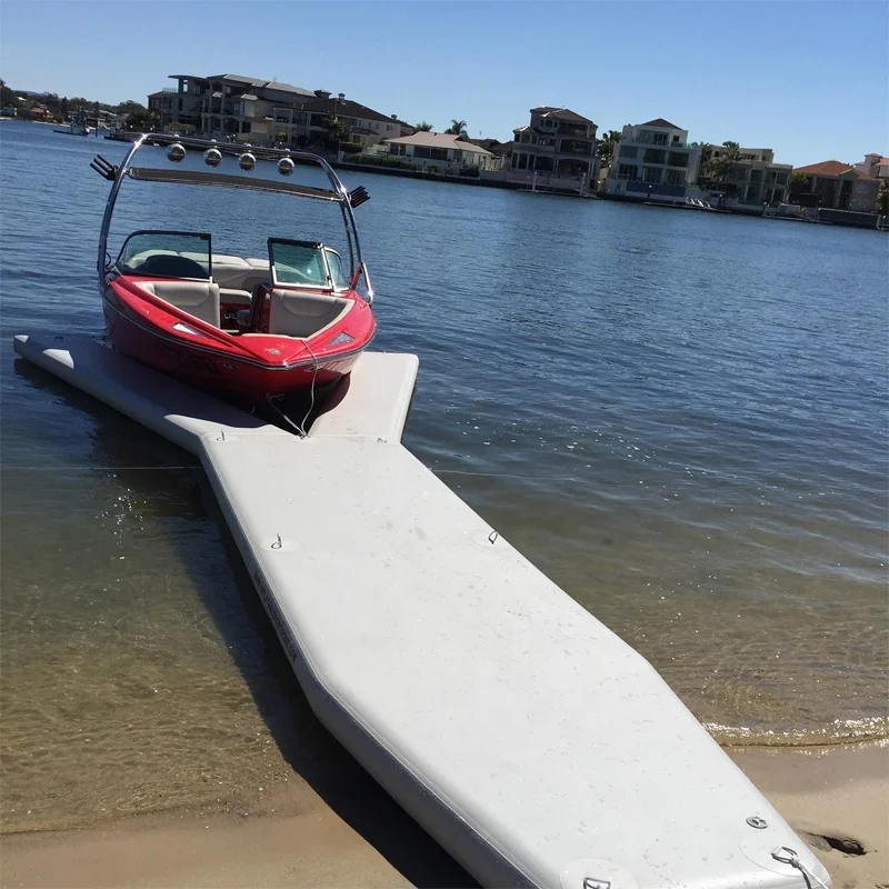 Inflatable Y pontoon เรือยอชท์ลอยน้ําแพลตฟอร์ม Dock Sation