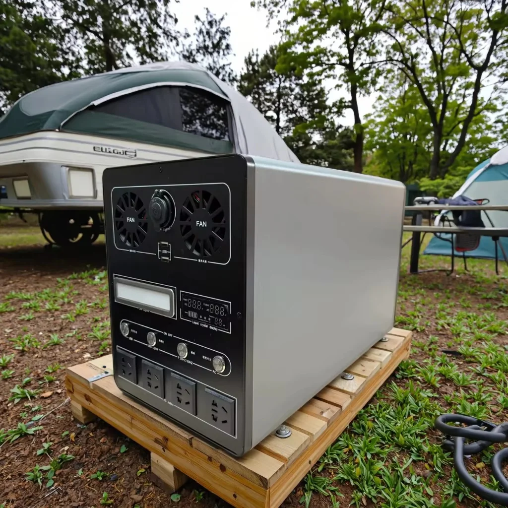 3600Wh  Generator Large Capacity Home RV Camper Backup  Compatible with AU European Union External  Flashlight