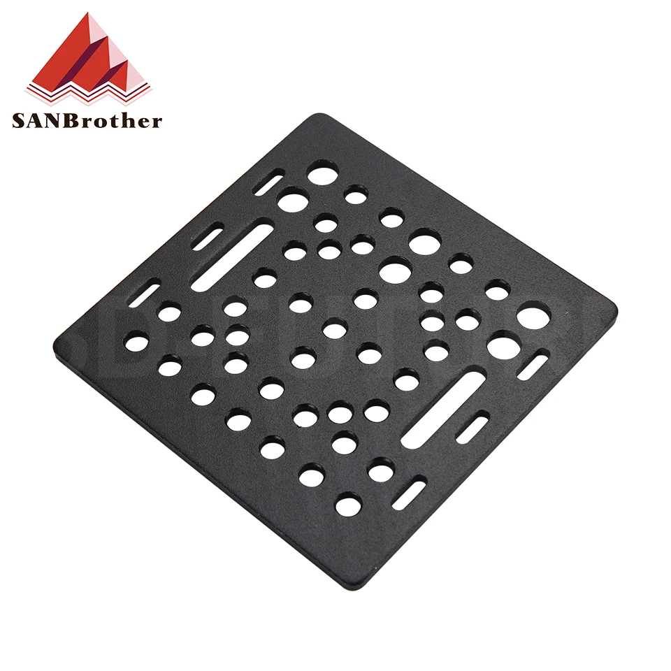 2040 V-Slot Gantry Set Aluminium 40-40mm Gantry Plate with VSlot Solid Wheel POM Kit for Profiles CNC Machine 3D Printer Part