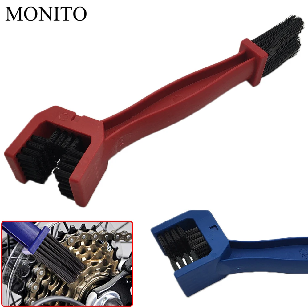 Universal Motorcycle/Bicycle Chain Maintenance Tool Cycling Cleaning Brush For Honda CRF1000L AFRICA TWIN CBF1000 XRV 750 GROM