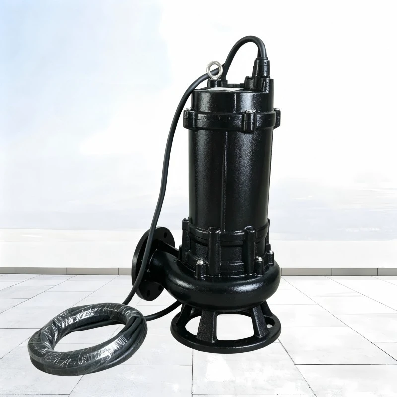 Factory Direct CE Certified Toilet and Sewage Pump Vertic Submersible with Cutter