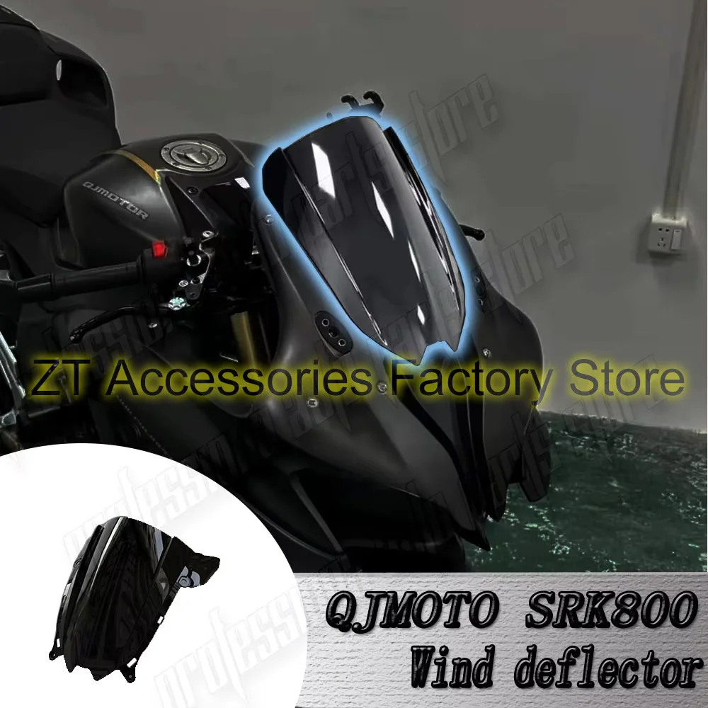 

Motorcycle front Windshield Windscreen For QJMotor SRK800RR SRK800 RR SRK 800 RR Latest motorcycle accessories New