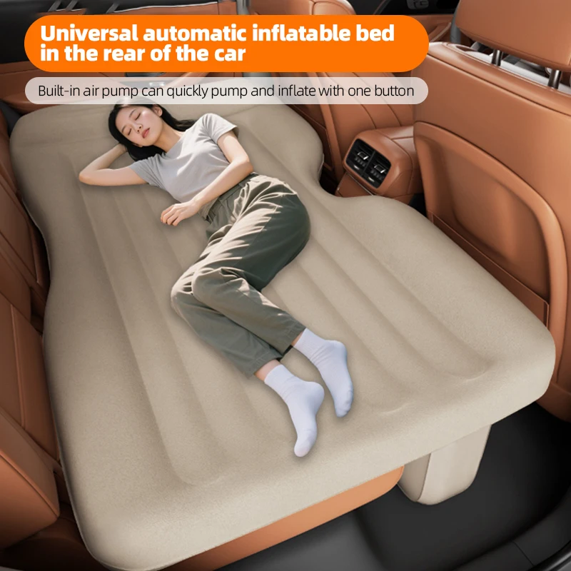 

Uncle Snail Car Self-Inflatable Mattress Car Rear Seat Sleeping Air Mattress SUV Travel Bed Car Shock Sleep Artifact