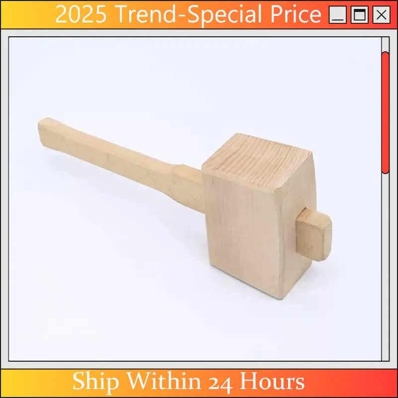 AA64 Lewis Bag And Ice Mallet,Bartender Kit Ice Crusher, Beach Wood Hammer Set For Ice Crushing,Bar Tools For Home Bartenders