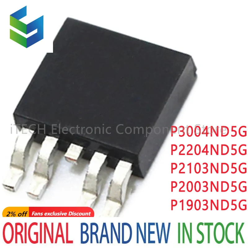 

5pcs P3004ND5G TO-252 P3004ND5 P2204ND5G P2103ND5G P2003ND5G P1903ND5G TO252-5