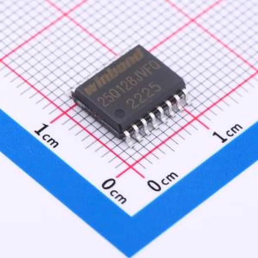 5PCS/LOT W25Q128JVFIQ TR (NOR FLASH)