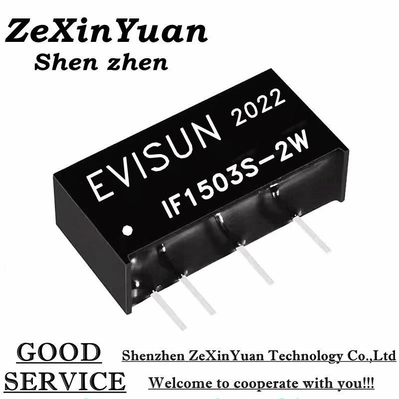 

5PCS IF1503S-2W IF1505S-2W IF1509S-2W IF1512S-2W IF1515S-2W IF1524S-2W 15V TO 3.3V 5V 9V 12V 15V 24V 2W Isolated power module