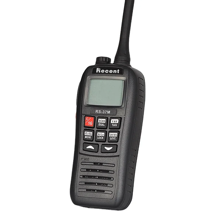 低価格 RS-37M トランシーバー プロフェッショナル ハンドヘルド VHF マリン ラジオ USB 充電付き