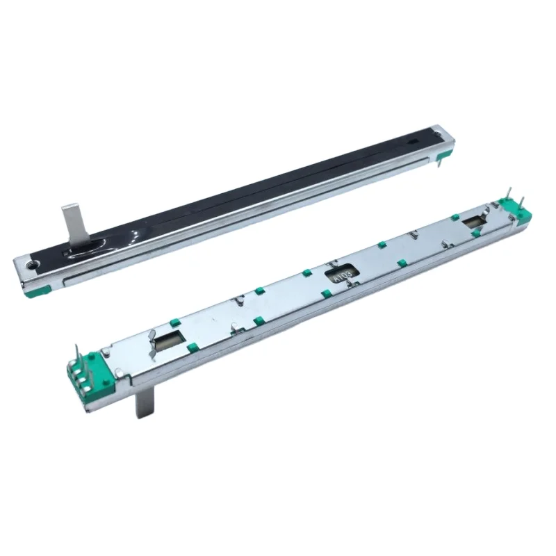 10 pièces, potentiomètre coulissant, A103 A10K,6 broches, longueur totale 128mm, contrôle du Volume sur une console de mélange