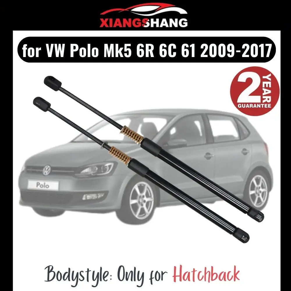 

Tailgate Lift Supports for Volkswagen Polo Mk5 6R 6C 61 2009-2017 Hatchback Rear Trunk Boot Gas Struts Springs Dampers