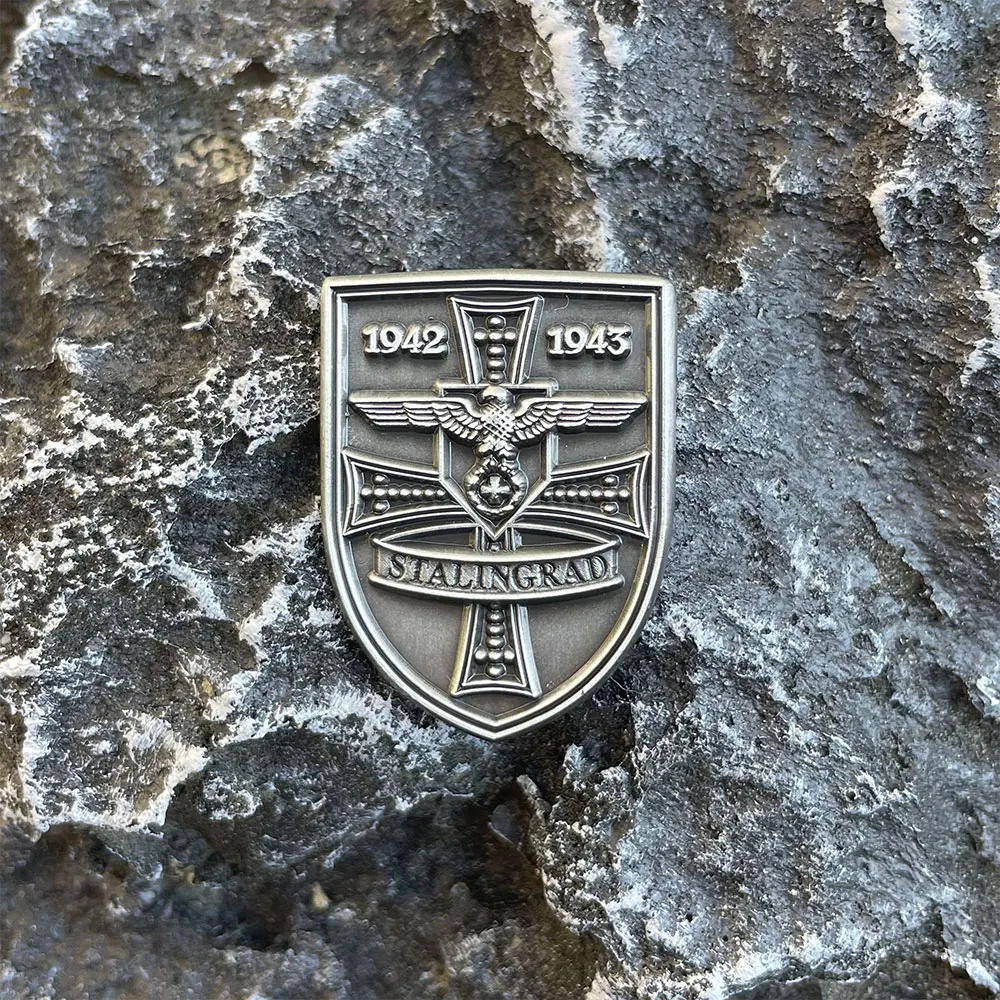 الألمانية الصليب النسر شعار فراشة مشبك دبابيس حقيبة الملابس شارة بروش للحرف الديكور #3