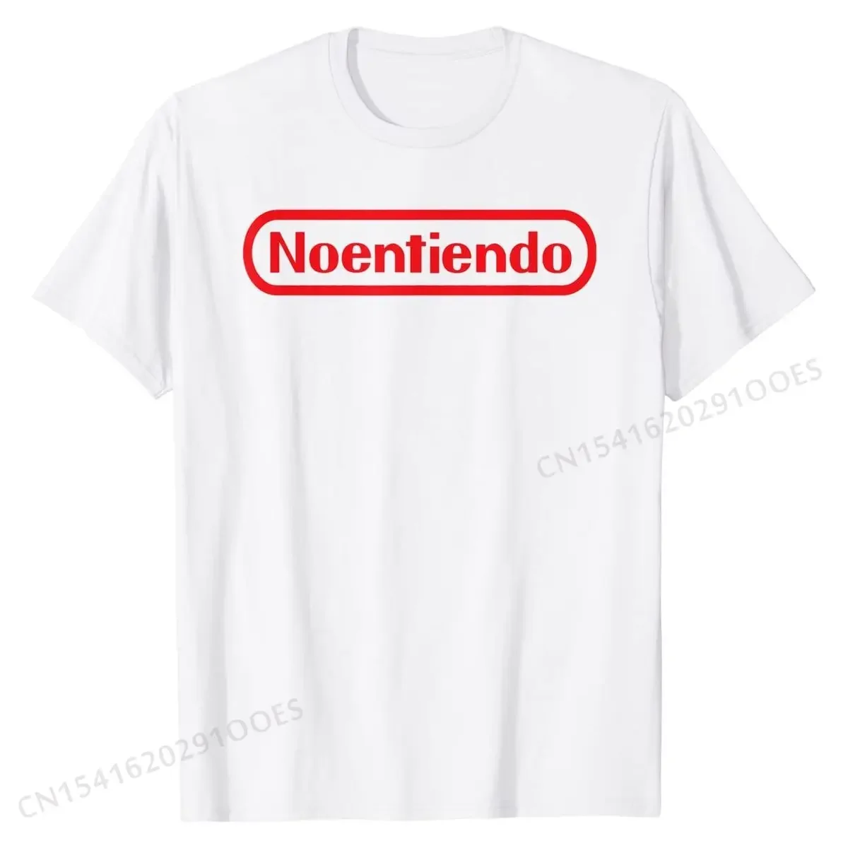 No Entiendo Shirt Funny Gamer's Shirt For Spanish Speakers T Shirts Casual On Sale Cotton Tops Shirts Camisa for Men