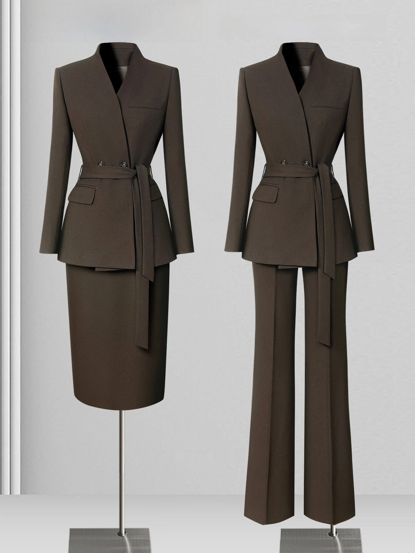 Business Casual Women's Autumn Winter Suit Professional Commute Outfit Korean Style Manager Lawyer Store Manager Workwear