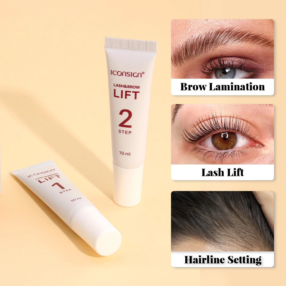 Lash & Brow Lifting Eyes Fix Perming Set for Lash Brow Lift Perm Fixation Tube Set Lotion Deep Nourishment Eyes 10ml Fix Perming