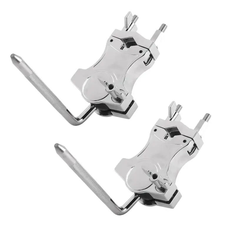 HOES-2X Single Drum Clip Holder Drum Mount Stand Support Mount Stand Bass Drum Parts Clip