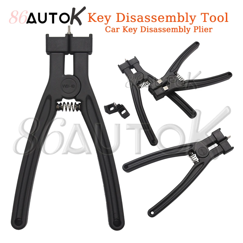 Multi-Function Detachable Pliers Locksmith Spring Clip Pry Tool For Car Key Remote Fob Shell Disassembly Key Disassembly Plier