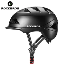 ROCKBROS Electric Bicycle Helmet Men Women Integrally-molded Road Bike Riding Helmet Safety Motocycle Helmet Cycling Equipment