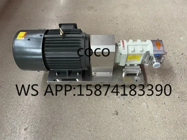 High Quality Rotary Lobe Pump, Cam Rotor Double-Lobe Positive Displacement Pump