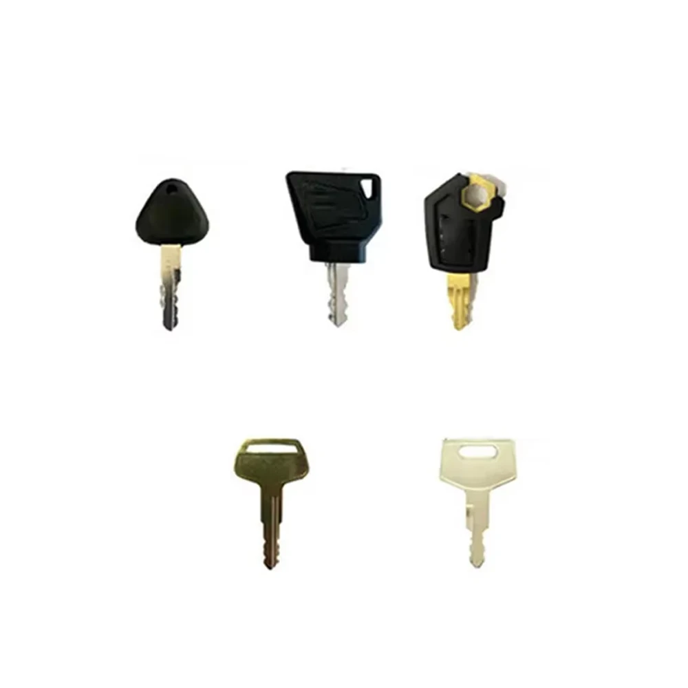 9PCS Master Plant Key Set Excavator Dumper Truck For JCB Case Komatsu CAT Hitachi Lucas