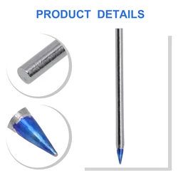 1Pc 30-150W Replacement Soldering  Iron Tip Lead-Free Solder Tip Blue Pointed  Welding Tips External Heat 30/40/60/80/100/150W