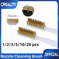 3D Printer Cleaner Tool Copper Wire Toothbrush Copper Brush Handle For Ender 3 Nozzle Heater Block Hotend Cleaning Hot Bed Parts