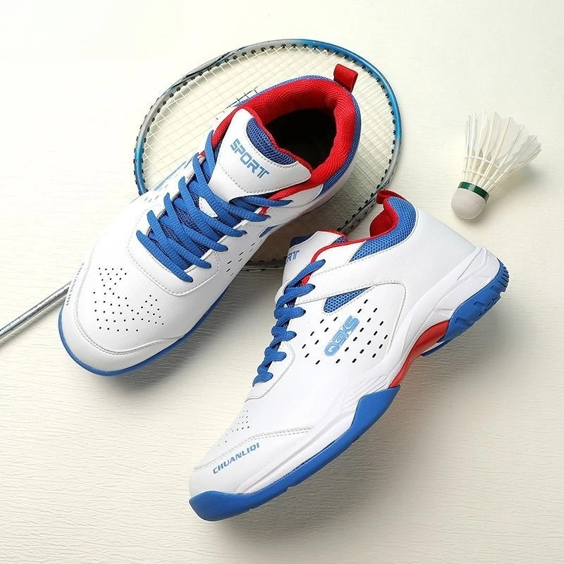 Professional Badminton Mens Shoes Anti-Slip Indoor Court Mens Shoes Unisex Men Tennis Shoes Leather Table Tennis Shoe For Man