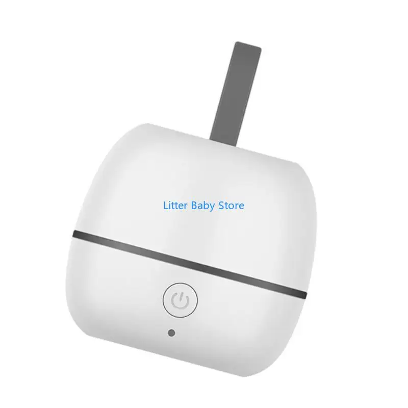 N80C Thân thiện với du lịch Lưu trữ núm vú giả Làm sạch hiệu quả Pin dung lượng 400mAh tích hợp có đèn LED