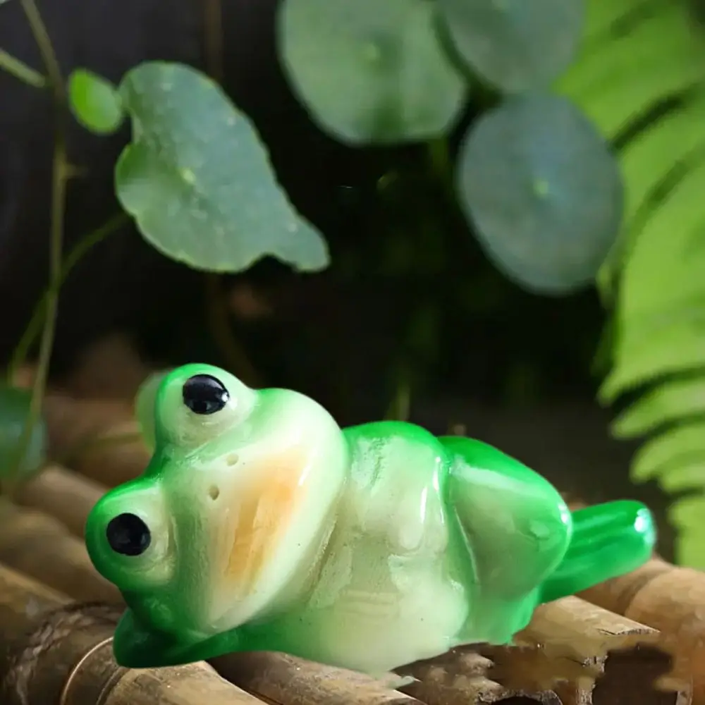 Gifts Simulated Animal Frogs Garden Frog Ornaments Garden Decoration Cute Garden Decorations Resin Garden Landscape Frogs