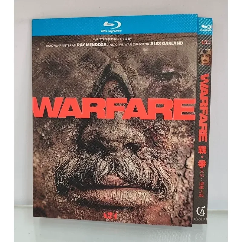 War New Blu-ray Disc American Action War Film High Definition Image Quality English Chinese Subtitles