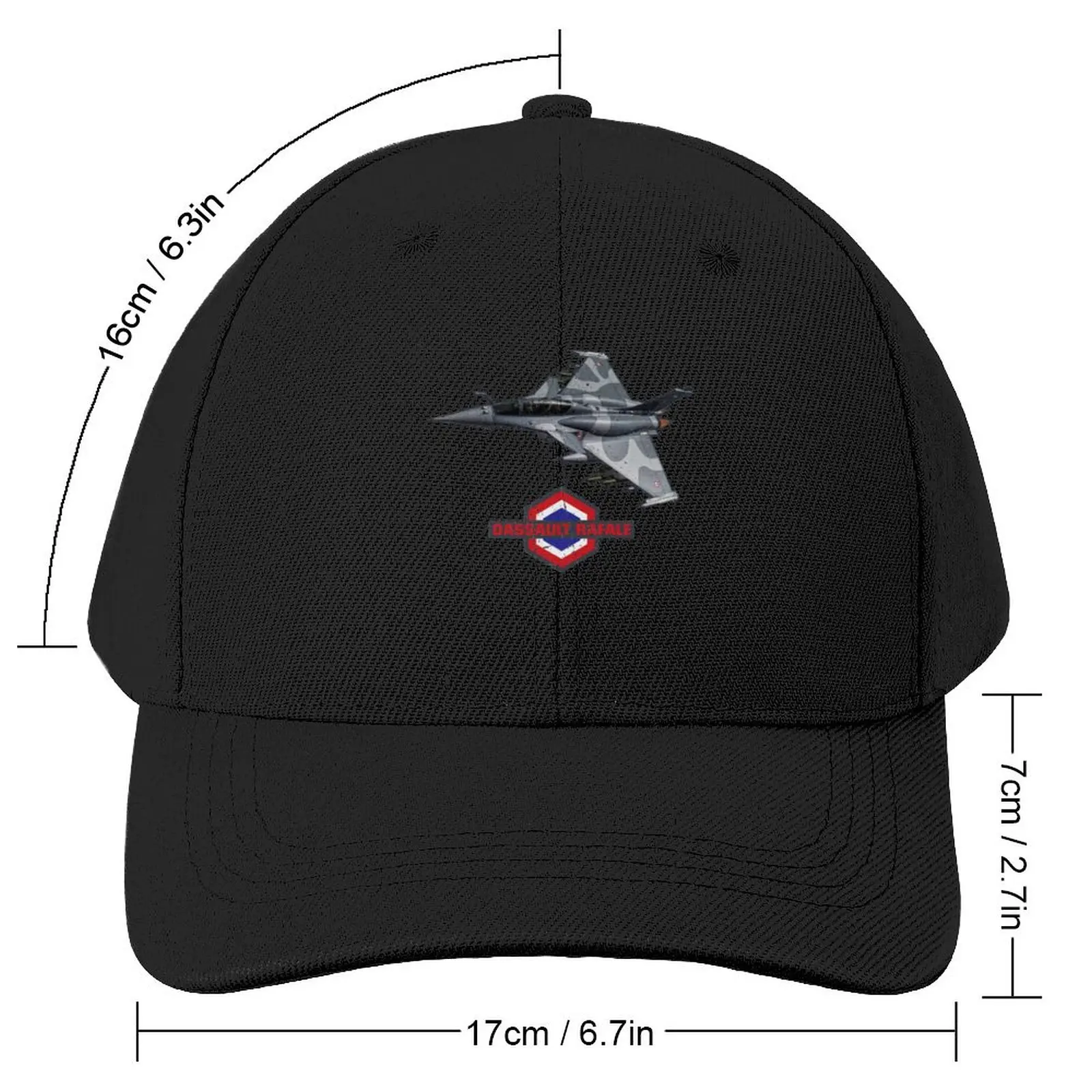 Dassault Rafale French Fighter Plane Baseball Cap Ball Cap Male Rave Hats For Men Women's