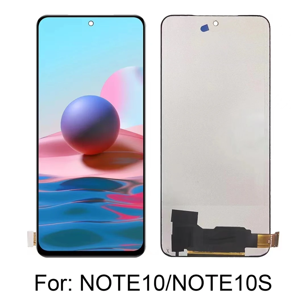 Touch Screen LCD Display Assembly For Xiaomi Redmi Note10 4G / Note 10S M2101K7 TFT OR OLED