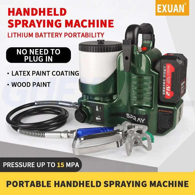 

Airless Spray Gun Portable Handheld Paint Sprayer Multi Functional Small Repair Spray Paint Machine Spray Gun For Paint Latex