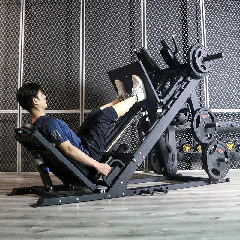 Commercial Reverse Pedal Machine Station Squat Back-Pedal Trainer Hake Squat Machine Leg Stength Fitness Equipment